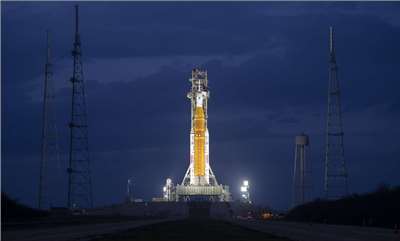 NASA阿提米斯2號升空。 (圖:X@NASA)