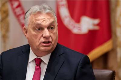 匈牙利12日舉行國會大選，總理奧班(Viktor Orban)(圖)面臨執政16年來最大挑戰。資料照片。