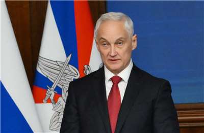 俄羅斯國防部長別洛烏索夫表示，在不斷變化的軍事政治局勢背景下，俄中雙邊軍事合作尤為迫切。