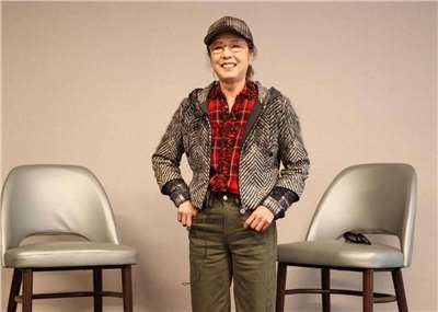 華人作家嚴歌苓，67歲丰采依舊。(北緯四十度空間提供)