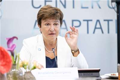 IMF總裁喬治艾娃(Kristalina Georgieva)16日表示，IMF目前正在與委內瑞拉政府往來。資料照。(圖:IMF)