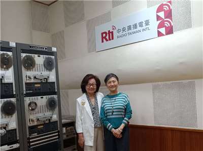 李玉玲館長接受美麗的台灣節目專訪