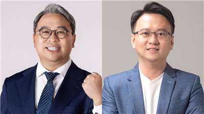 民進黨選對會14日召開會議，拍板前法務部次長黃世杰(左)參選桃園市長，以及徵召前立委莊競程(右)出戰新竹市長。資料合成照。(翻攝黃世杰、莊競程臉書)