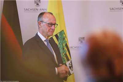 德國總理梅爾茨(Friedrich Merz)27日表示，伊朗領導階層正在羞辱美國。資料照。(翻攝Friedrich Merz臉書)