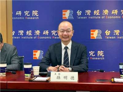 台灣經濟研究院景氣預測中心主任孫明德認為，中東衝突可視為小幅亂流，台灣經濟下半年將邁向新的坦途。(台經院提供)