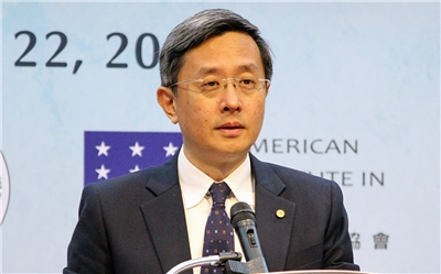 前駐歐盟代表、中經院WTO及RTA中心資深副執行長李淳出席北美洲台灣商會聯合總會論壇活動，並做專題演講。(央廣檔案照)