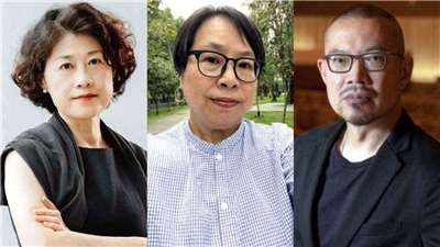 國家表演藝術中心第四屆董事會14日通過所轄北中南三場館藝術總監聘任提案，自16日起由邱瑗(左起)、李惠美、簡文彬分別接續擔任國家兩廳院、台中國家歌劇院、衛武營國家藝術文化中心藝術總監。(國家表演藝術中心提供)