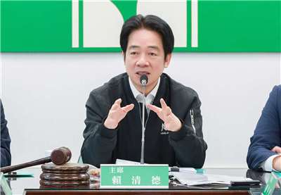 兼任民進黨主席的賴清德總統8日在民進黨中執會上表示，唯有提升自我防衛實力，才能確保真正的和平，並再度喊話立法院儘速通過政院版國防特別預算條例。資料照。(圖：民進黨提供)