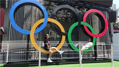 德國北萊茵-西發利亞邦(North Rhine-Westphalia,NRW)絕大多數選民，在19日投票支持申辦2036年、2040年或2044年的夏季奧運(Summer Olympics)。圖為奧運五環標誌資料照。(圖：中央社)