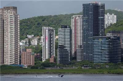 內政部建築研究所所長王榮進引述最新數據，顯示全國已有3萬4千多戶揭露取得建築能效標示。圖為新北市淡水區房屋。資料照。