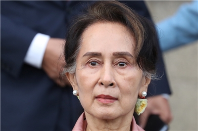 翁山蘇姬自2021年軍事政變以來一直遭到軟禁。