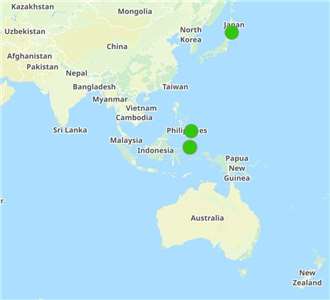 太平洋海嘯警報中心表示，印尼部分沿海地區可能出現「高於潮位0.3至1公尺」海嘯波。(圖:太平洋海嘯警報中心（PTWC）)