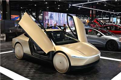 特斯拉自駕計程車Cybercab開始生產。資料照片。