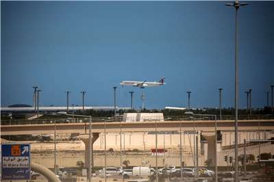 卡達哈馬德國際機場（Hamad International Airport）(圖)逐步恢復營運。資料照片。