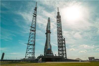 太空公司藍源(Blue Origin)發射 New Glenn-3 (NG-3)at LC-36火箭。(圖取自Blue Origin官網)