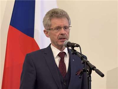 捷克參議院議長維特齊（Miloš Vystrčil）預計在6月初訪問台灣，然而捷克政府拒絕提供專機。資料照。(圖 : 中央社)