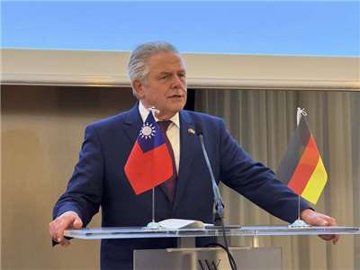 德國國會議員威爾許(Klaus-Peter Willsch,圖)表示，面對台灣被打壓，沉默不該是一個選項。(圖：中央社檔案照)