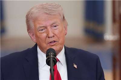 美國總統川普美東時間1日晚間發表全國電視演說。 