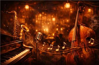 爵士樂，在不設限之中即興呼吸、讓靈魂自由流動的聲音。