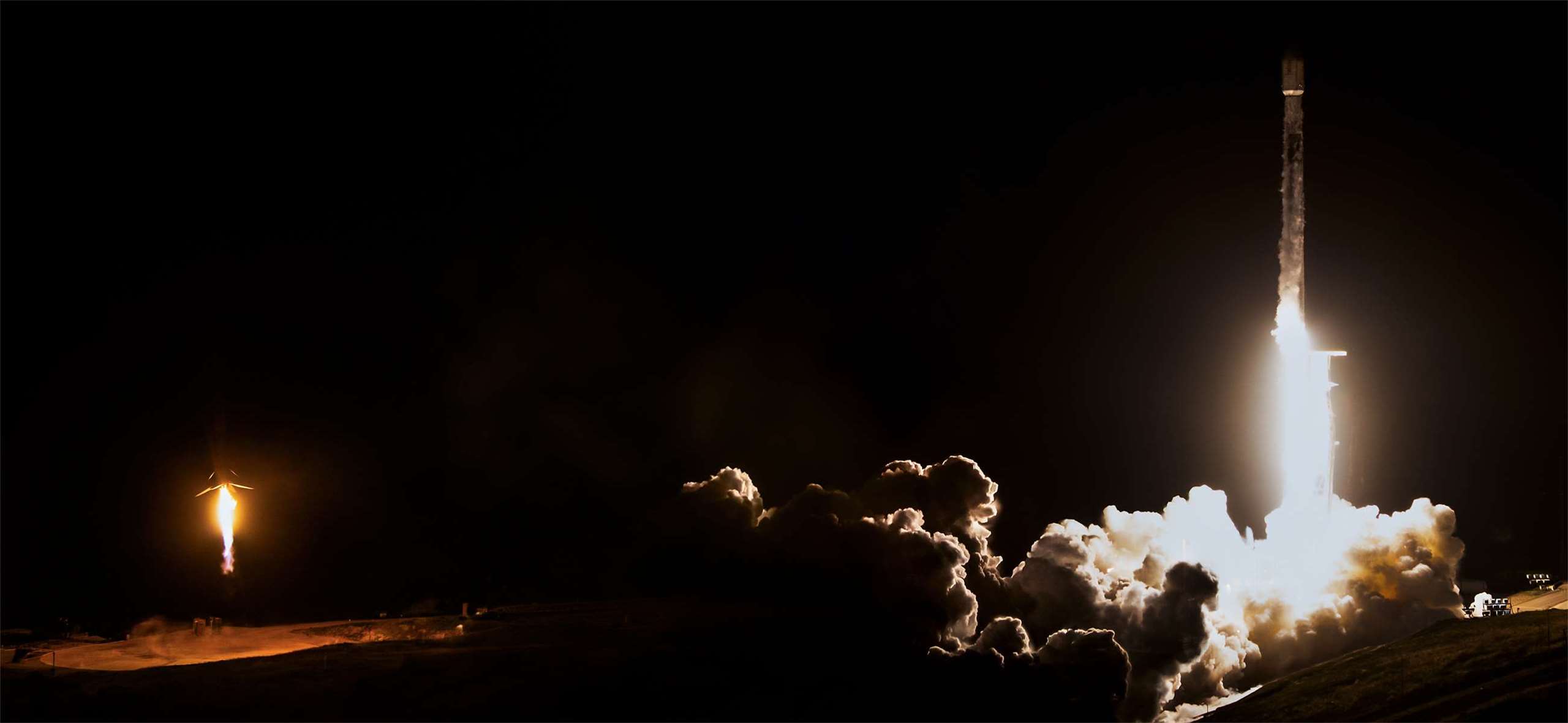 搭載韓國新一代中型衛星2號從加州成功發射。
(X@SpaceX)