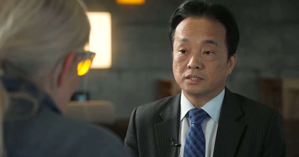 駐丹麥代表鄭榮俊18日接受丹麥廣播公司（DR）新聞節目Deadline專訪，他表示中國的窮兵黷武才是印太地區不穩定的來源，並重申台灣維持台海及區域穩定的決心。（丹麥廣播公司提供）