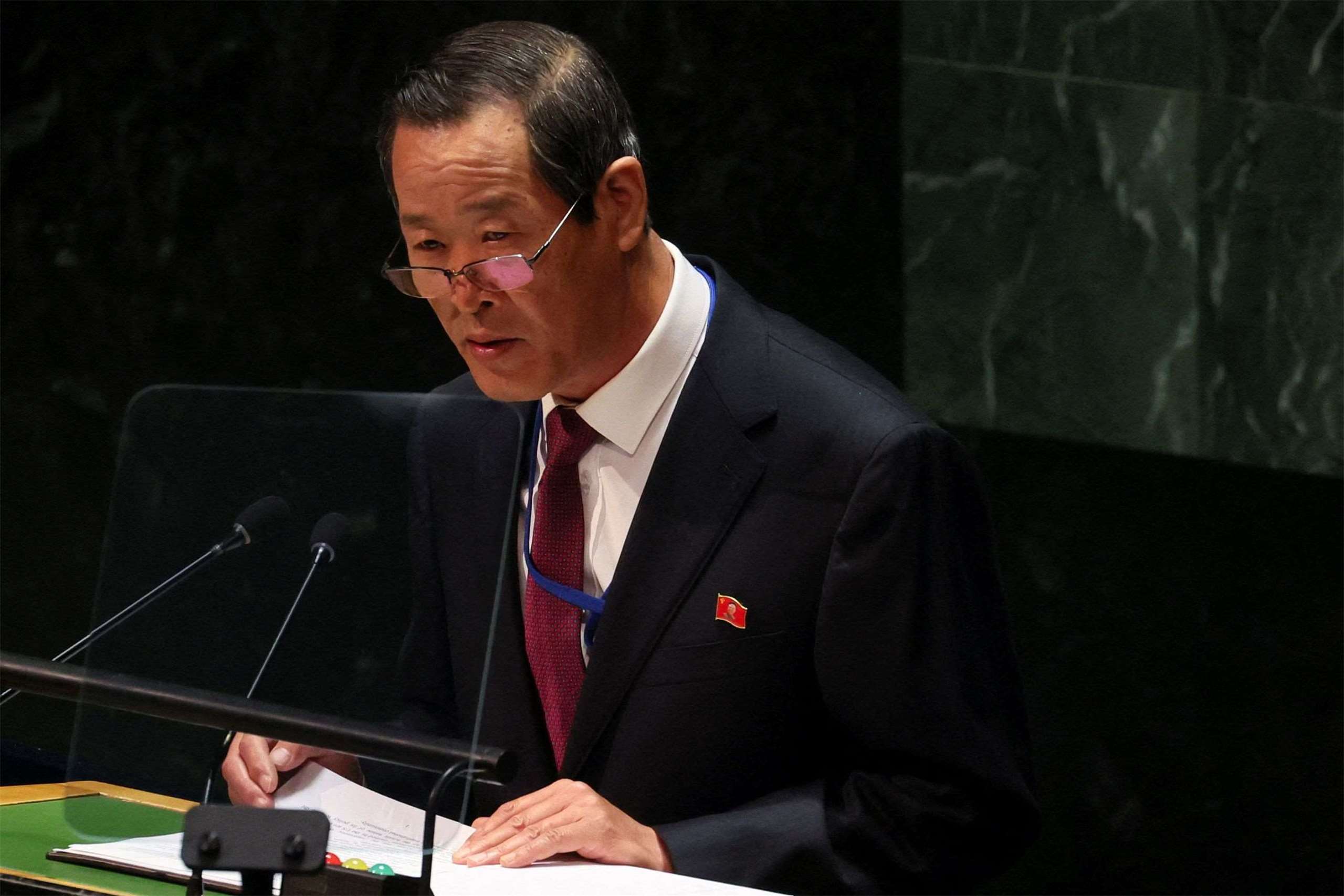 北韓聯合國特使金星(Kim Song)表示北韓不受「禁止核子擴散條約」(Non-Proliferation Treaty, NPT)約束。