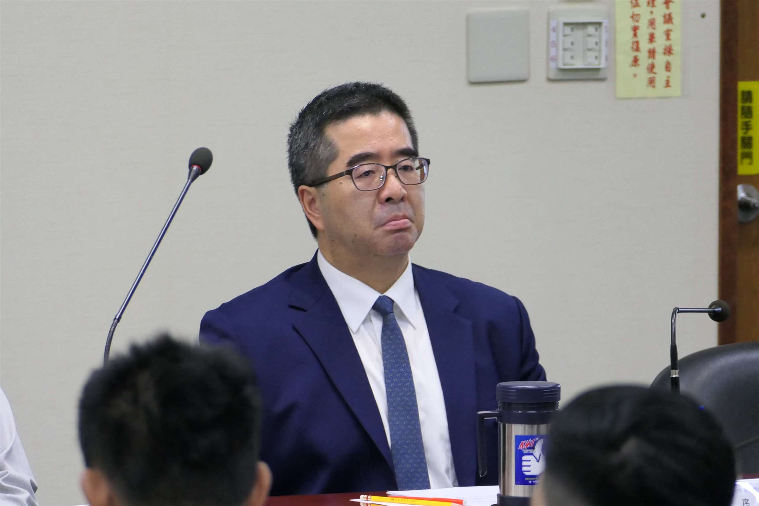 馬英九基金會前執行長蕭旭岑。資料照。(趙婉淳 攝)