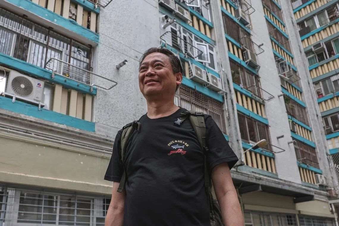 宏福苑前法團委員江祥發遭警方以「串謀欺詐」及「洗黑錢」罪名拘捕。 (檔案照)