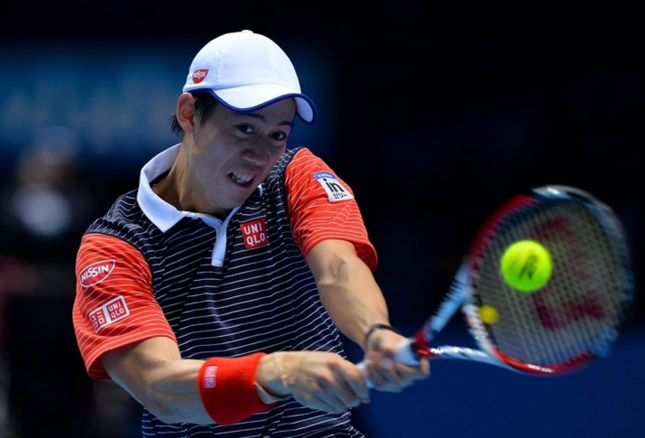 日本網球名將錦織圭1日在社群平台宣布將在本季高掛球拍。(資料照片)