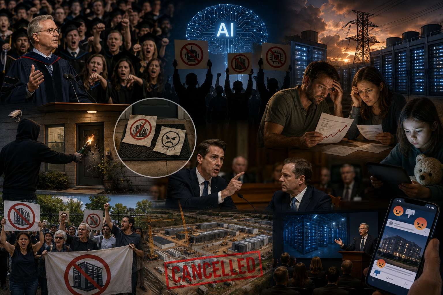 最近幾週的民調一再顯示，受訪美國民眾普遍對AI表達憂慮，與科技業高層宣稱「AI將因改善人們生活而獲得歡迎」大相逕庭。(示意圖/AI生成)