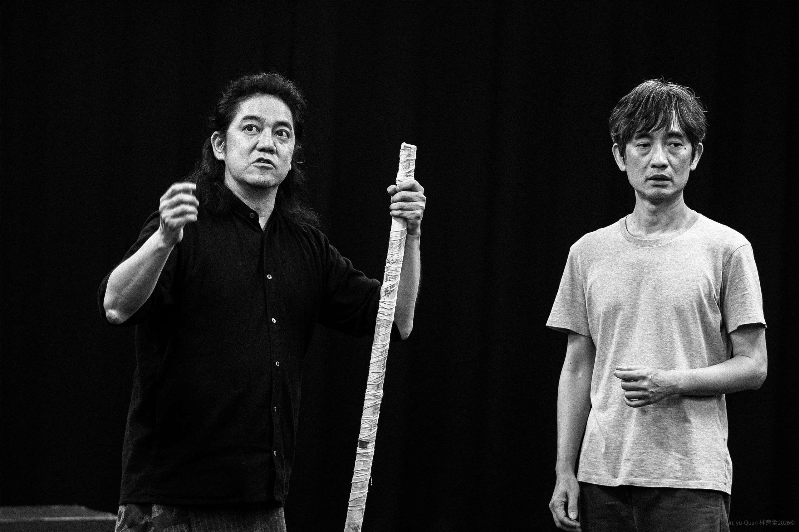 EX-亞洲劇團20週年旗艦製作《然而，悉達多》，並登上2026鐵玫瑰藝術節。(林育全 攝／EX-亞洲劇團提供)