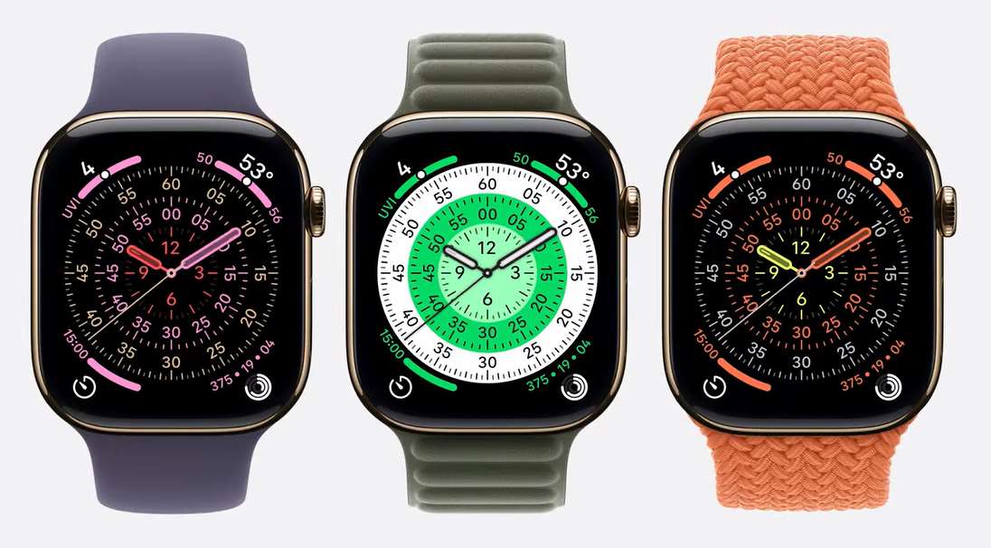  蘋果公司2025年推出的新款Apple Watch Series 11(圖)，其中一項新增功能就是可以偵測高血壓。資料照片(YT@apple)