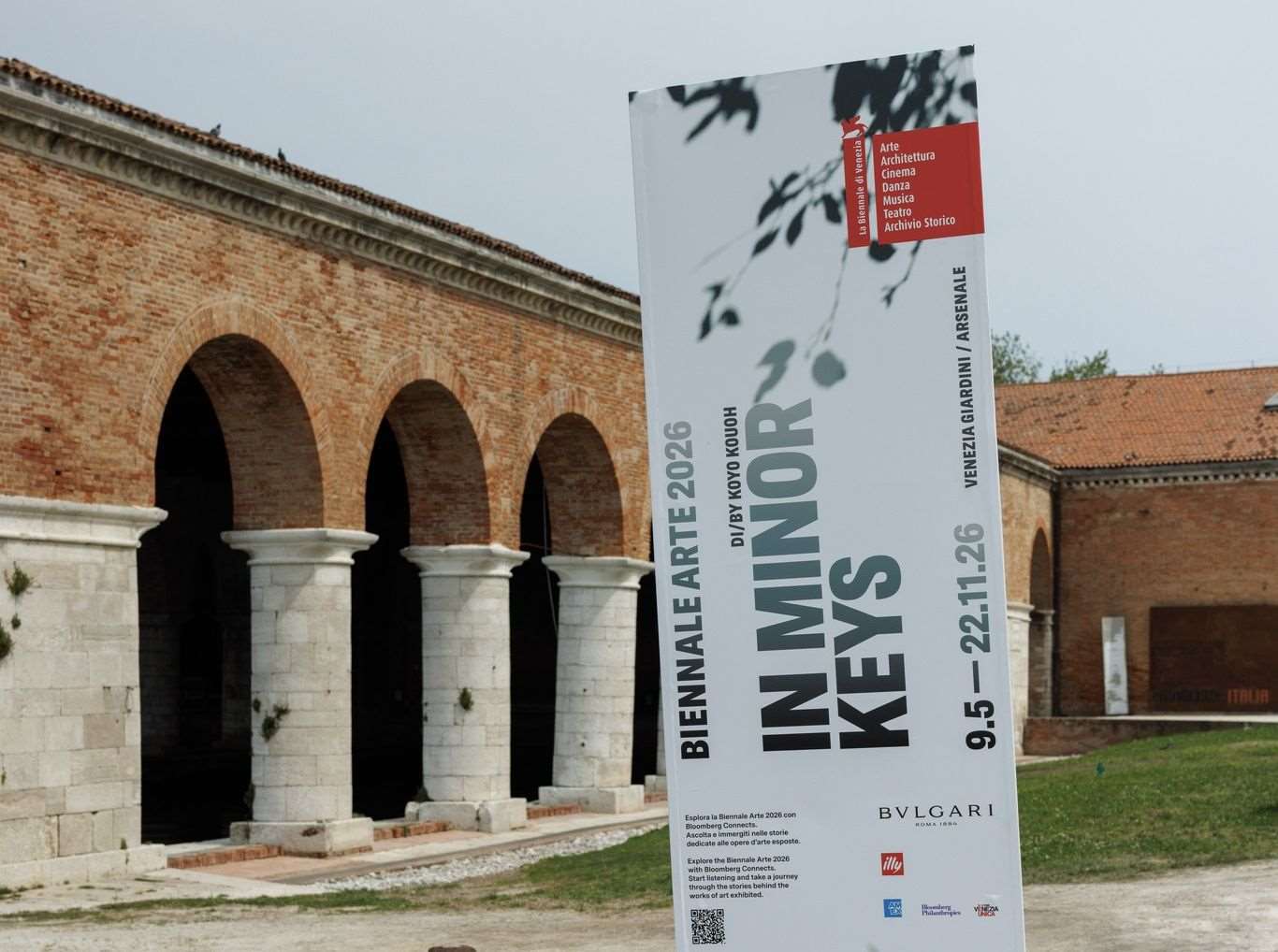 威尼斯國際美術雙年展將於9日登場。 (圖:X@la_Biennale)