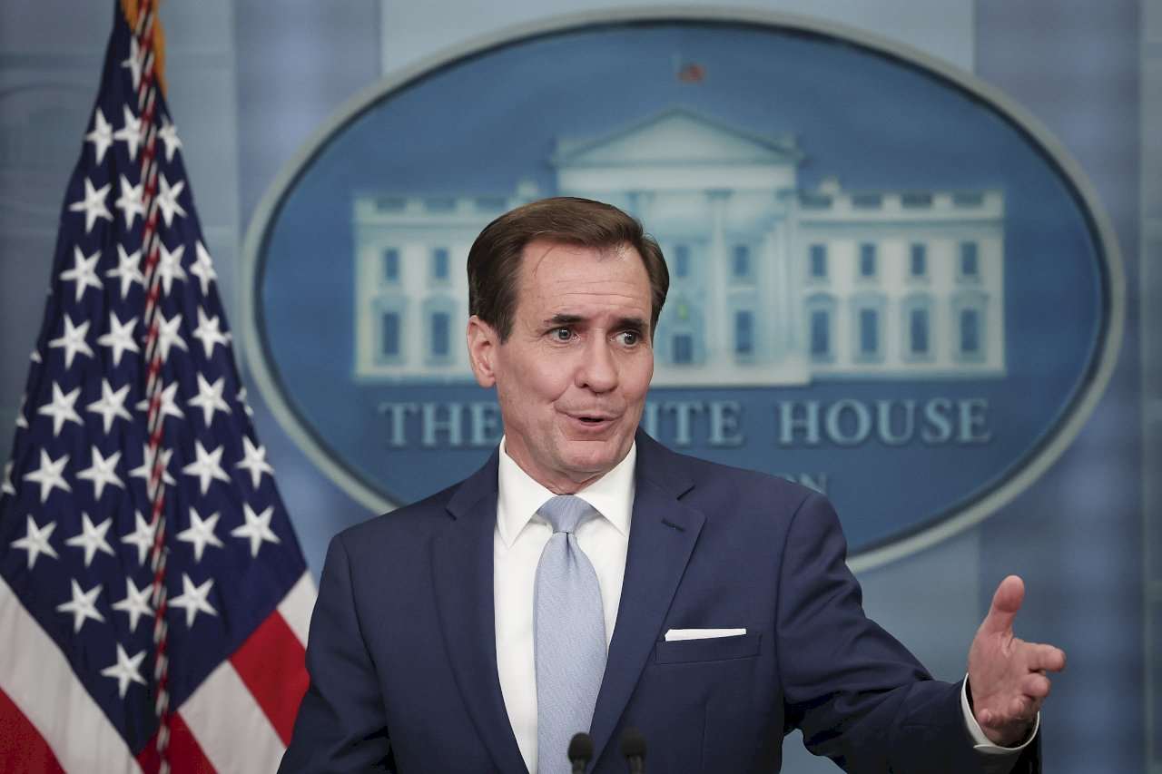 前美國國家安全會議發言人柯比(John Kirby)。資料照。