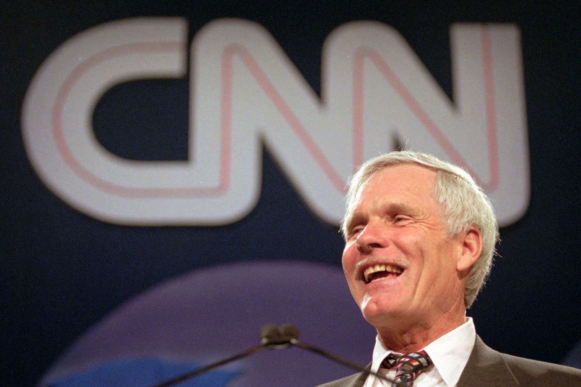 CNN創辦人特納辭世享壽87歲。 (檔案照)