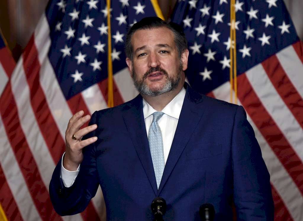 美國聯邦參議員克魯茲(Ted Cruz)近日表示，中共是美國的百年威脅，不應為了取悅中國政府而凍結對台軍事支持。 (檔案照)