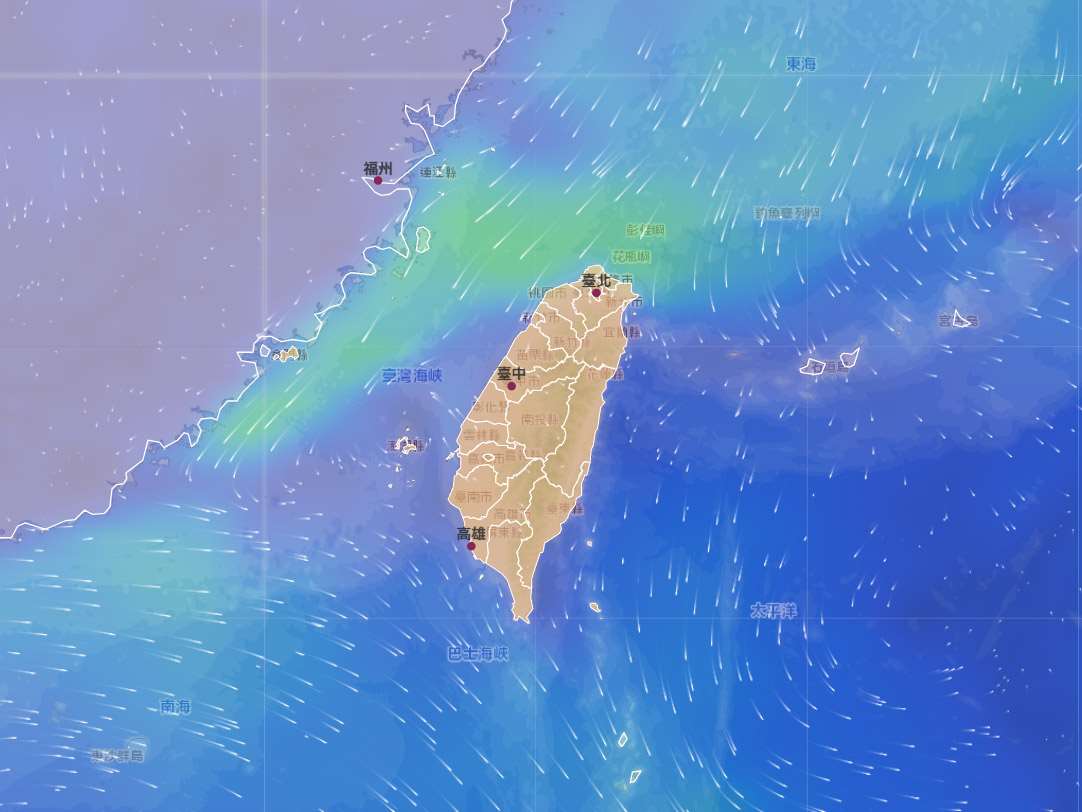 氣象署29日表示，週末鋒面遠離水氣減少，中南部午後仍要留意雷陣雨，6月1日起受到颱風外圍環流影響，迎風面有短暫雨。(翻攝氣象署官網)
