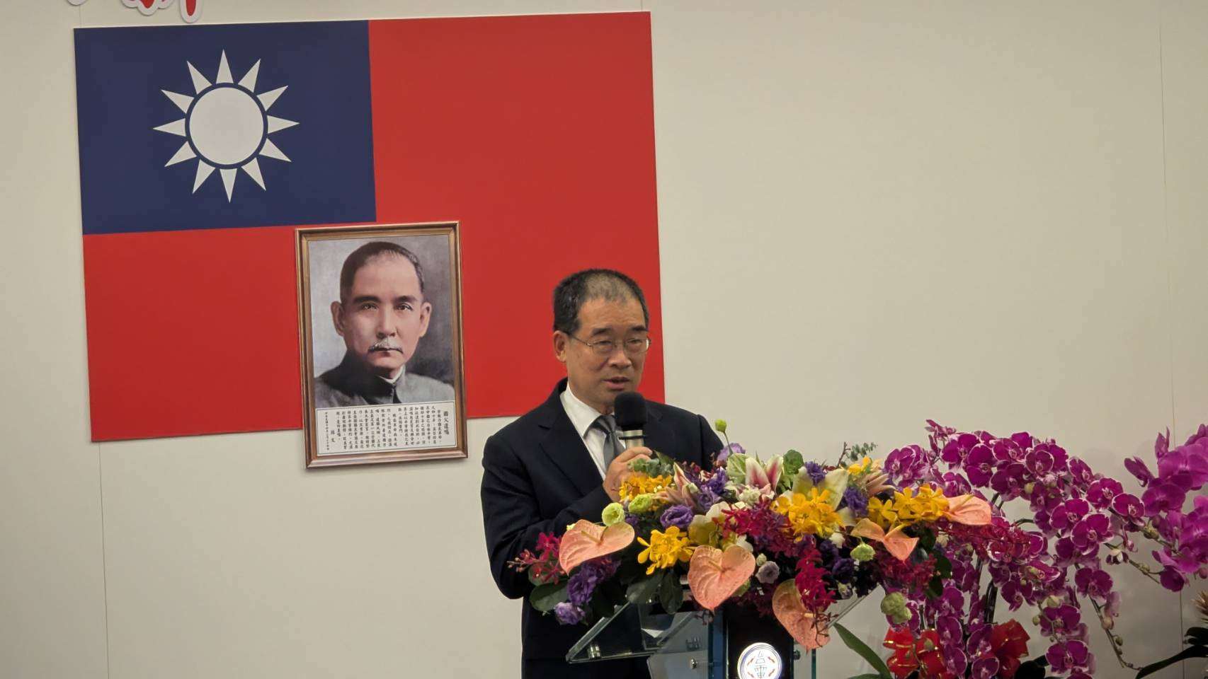 台電新任總經理郭天合指出，將確保未來10年共13部機組開發、更新計畫順利。(謝佳興 攝)