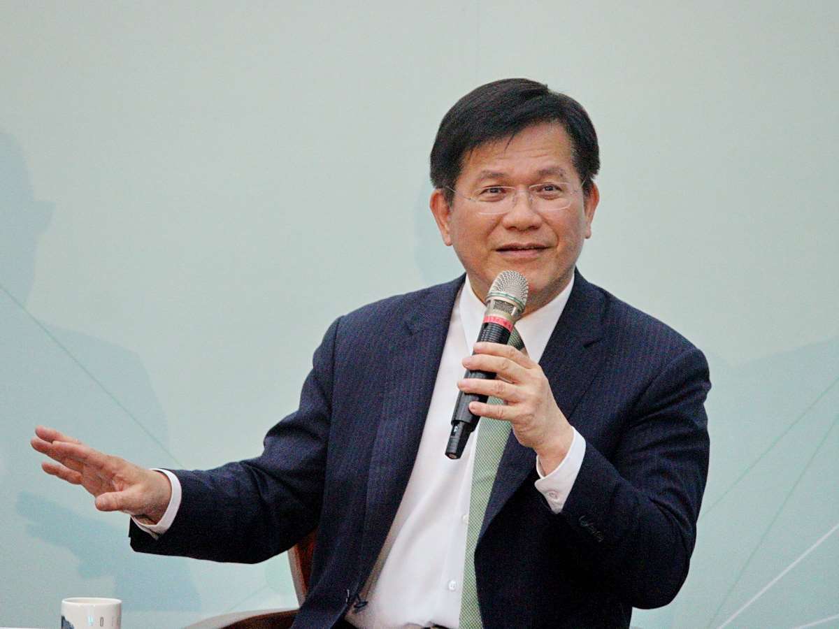 外交部長林佳龍表示，各國軍艦的通過不僅確保台海是國際公海，更是反制一中的最好行動 (央廣檔案/記者王照坤 攝)