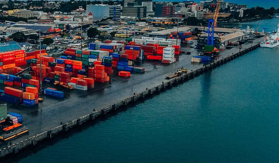 斐濟蘇瓦港(Port of Suva)。(圖取自fijiports.com.fj)