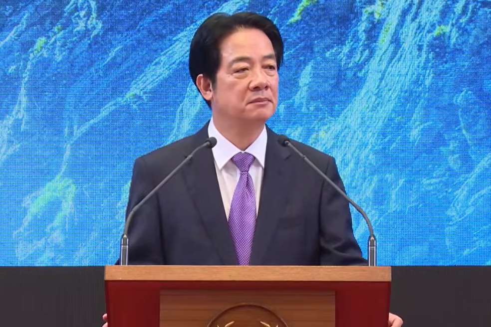 賴清德總統發表就職兩周年談話。(翻攝YT/@Chingte_Taiwan)
