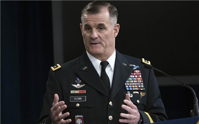 退役美國陸軍上將、前太平洋陸軍司令佛林(Charles Flynn)(圖)率領40多位美方產業界人士來台參與台美國防產業論壇，並提到台美國防產業合作方向。資料照。 (美國防部)
