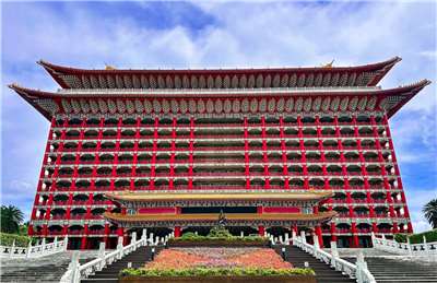 針對外媒報導，美國CBS新聞網明星主播遭禁止在台北飯店報導政治內容，圓山飯店發出聲明澄清，不同意拍攝是因相關作業未事先申請，且已影響其他住客安寧，盼兼顧採訪需求與住客隱私。(FB/@TheGrandHotel.71)