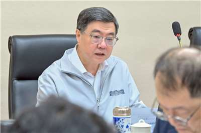 行政院長卓榮泰25日主持「因應中東衝突民生安定專案會議」。(圖：行政院提供)