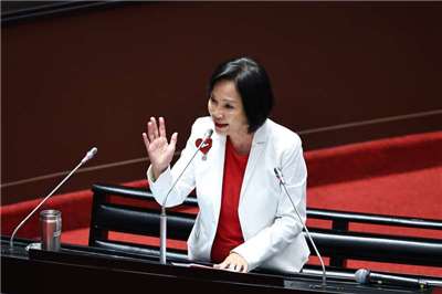 國民黨立法委員柯志恩回應國民黨團討論國防特別條例草案進度時表示，鄭麗文稱立委多數支持3800億元+N方案與她所知訊息有落差。(資料照片/中央社)