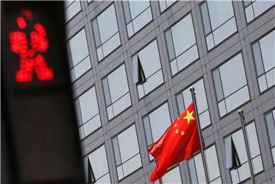 中國證監會22日宣布，將整治境外券商跨境經營，擬沒收3家境外券商其境內違法所得。圖為中國證監會大樓。資料照。