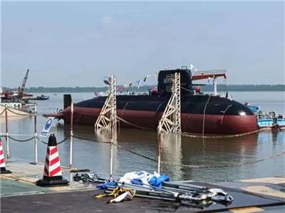 中國國防部9日證實，已經交付巴方首艘潛艦，並宣稱這是中巴之間「正常的裝備合作」。(圖翻攝X@GlobalSpectrum_)