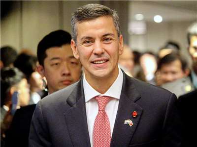 巴拉圭總統潘尼亞(Santiago Pena)5月率團來台國是訪問，外交部表示，台巴邦誼歷久彌新 (央廣檔案/記者王照坤 攝)