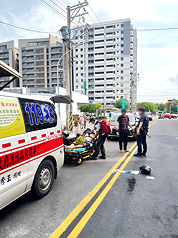 高雄市小港區14日發生一起死亡車禍，朱姓男子涉嫌施用毒品後駕車，追撞前方機車騎士，造成騎士傷重不治。雄檢15日聲押朱男獲准，成為新制上路後首案。（民眾提供）