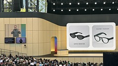 Google與三星，及眼鏡品牌 Gentle Monster、Warby 
Parker 合作，打造智慧眼鏡。
